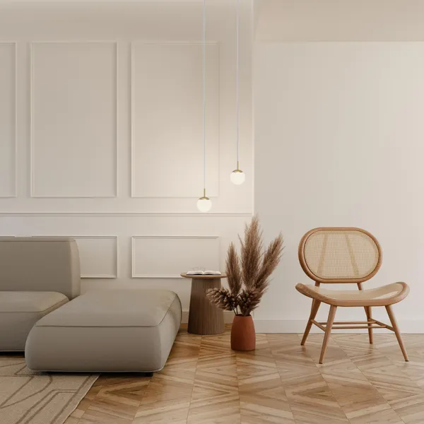 Decor Lebenskreis- Pendelleuchte Ø11 Weiß Leitung