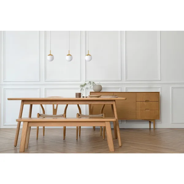 Decor Lebenskreis- Pendelleuchte Ø11 Weiß Leitung