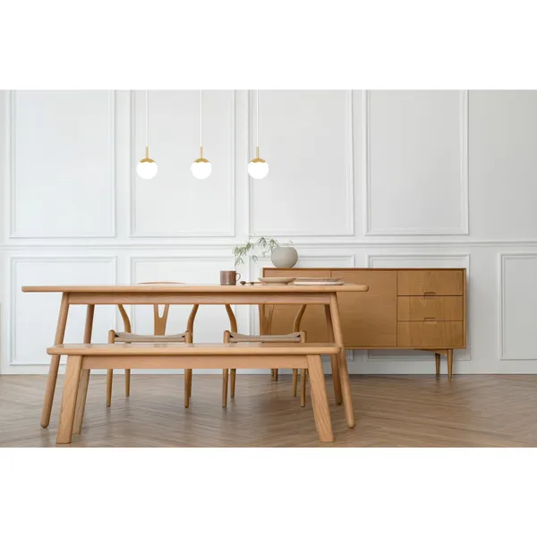 Decor Lebenskreis- Pendelleuchte Ø11 Weiß Leitung