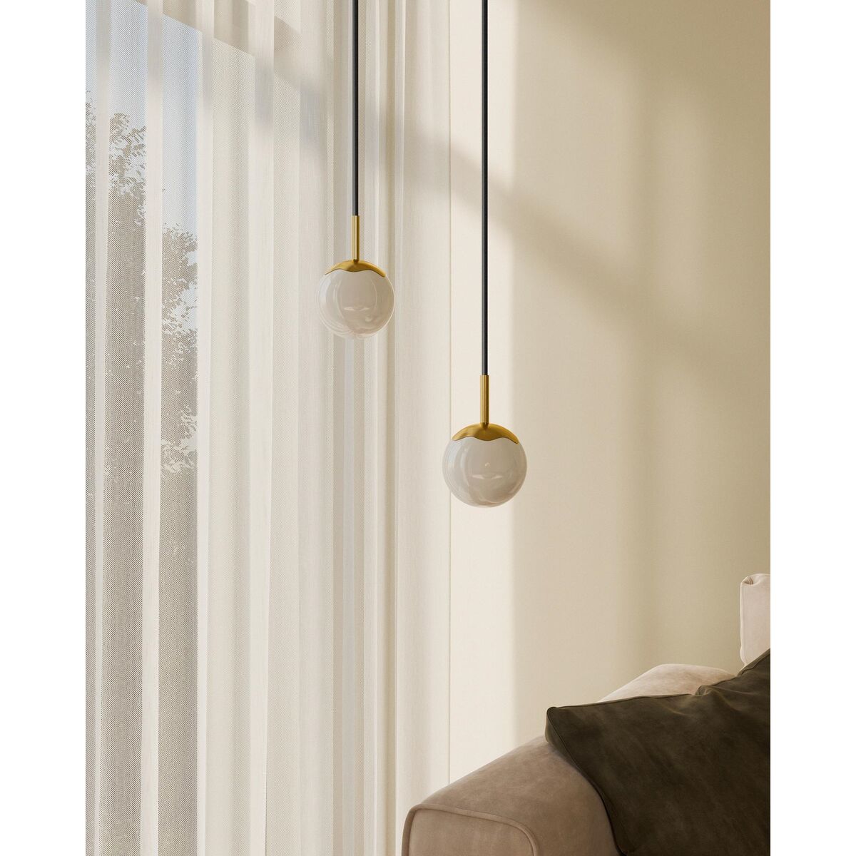 Decor Circle Of Life Hanglamp Ø11 Zwart Snoer