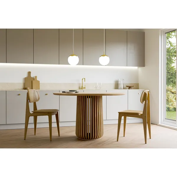 Decor Lebenskreis- Pendelleuchte Ø20 Weiß Leitung