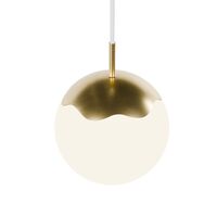 Decor Lebenskreis- Pendelleuchte Ø20 Weiß Leitung