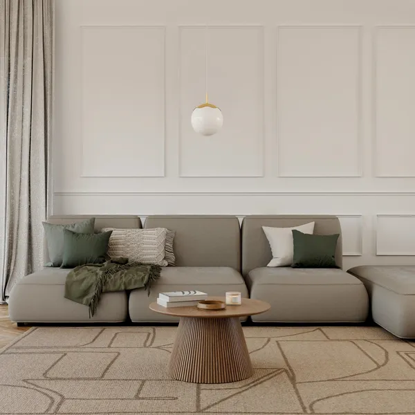 Decor Lebenskreis- Pendelleuchte Ø20 Weiß Leitung