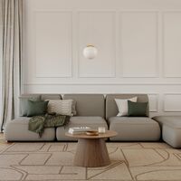 Decor Lebenskreis- Pendelleuchte Ø20 Weiß Leitung