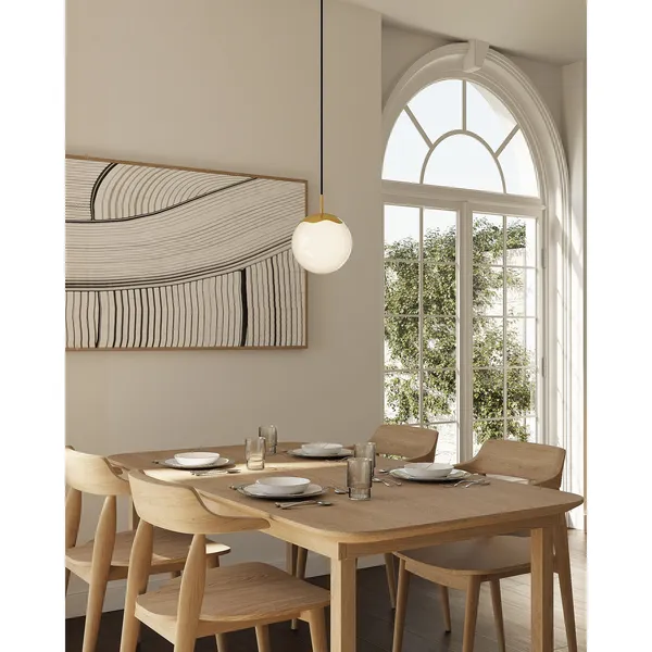 Suspension Cercle de Vie Decor Ø20 Câble Noir