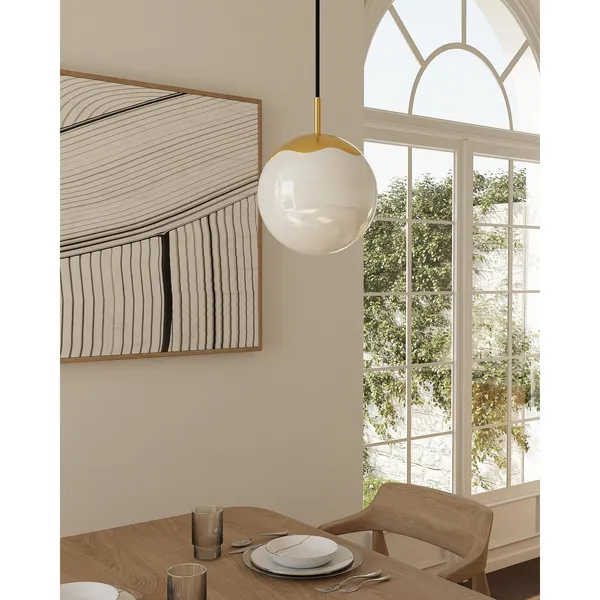 Suspension Cercle de Vie Decor Ø20 Câble Noir