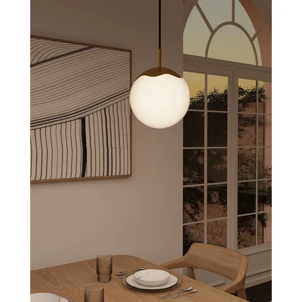 Suspension Cercle de Vie Decor Ø20 Câble Noir
