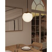 Suspension Cercle de Vie Decor Ø20 Câble Noir