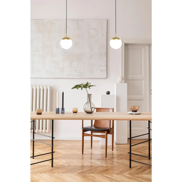 Suspension Cercle de Vie Decor Ø20 Câble Noir