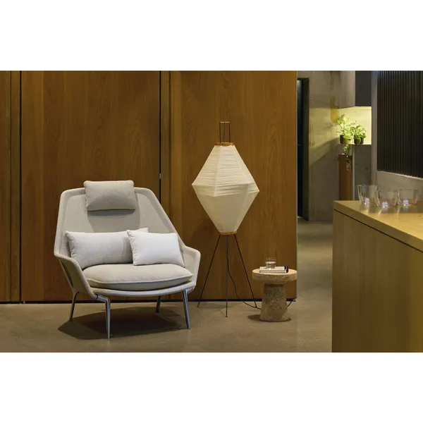 Slow Fauteuil Flocca 0650/ Beige 02/ Chroom