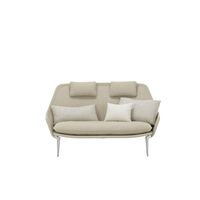 Slow Sofa Flocca 0650/Beige 02/Chrome