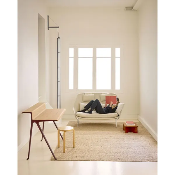 Slow Sofa Flocca 0650/Beige 02/Chrome