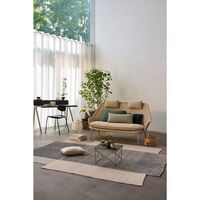 Slow Sofa Flocca 0650/Beige 02/Chrome