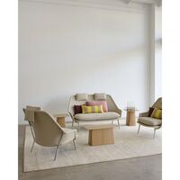 Slow Sofa Flocca 0650/Beige 02/Chrome