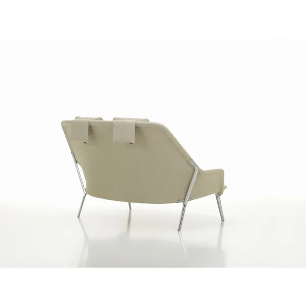Slow Sofa Flocca 0650/Beige 02/Chrome