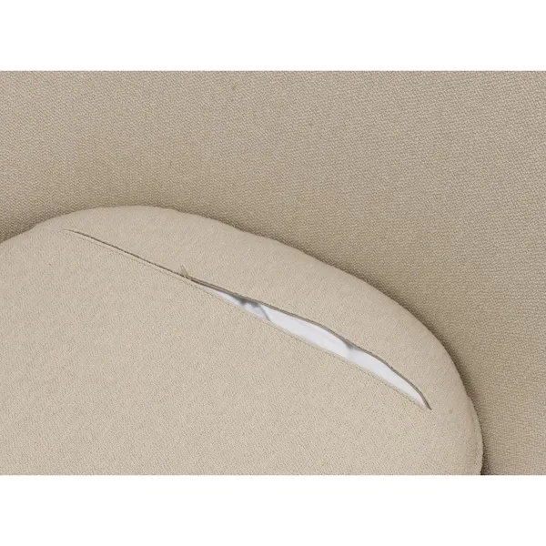 Slow Sofa Flocca 0650/Beige 02/Chrome