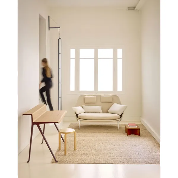 Slow Sofa Flocca 0650/Beige 02/Chrome