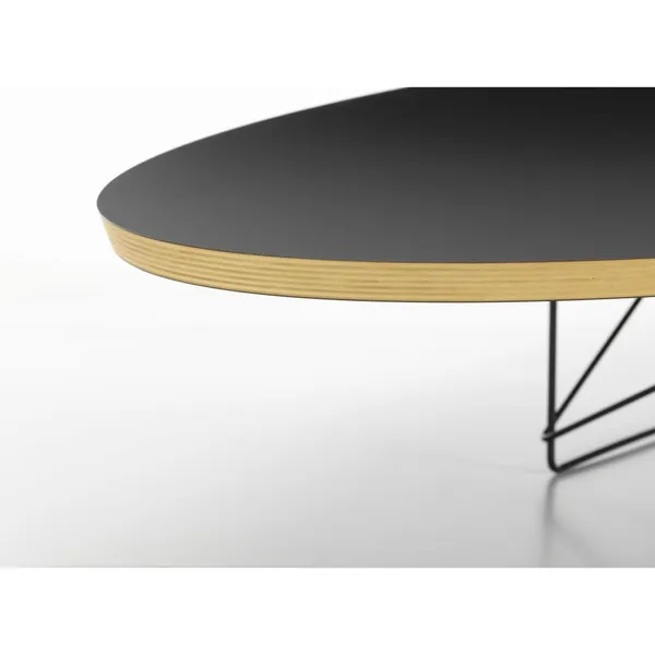 Elliptical ETR Coffee Table Black Laminate