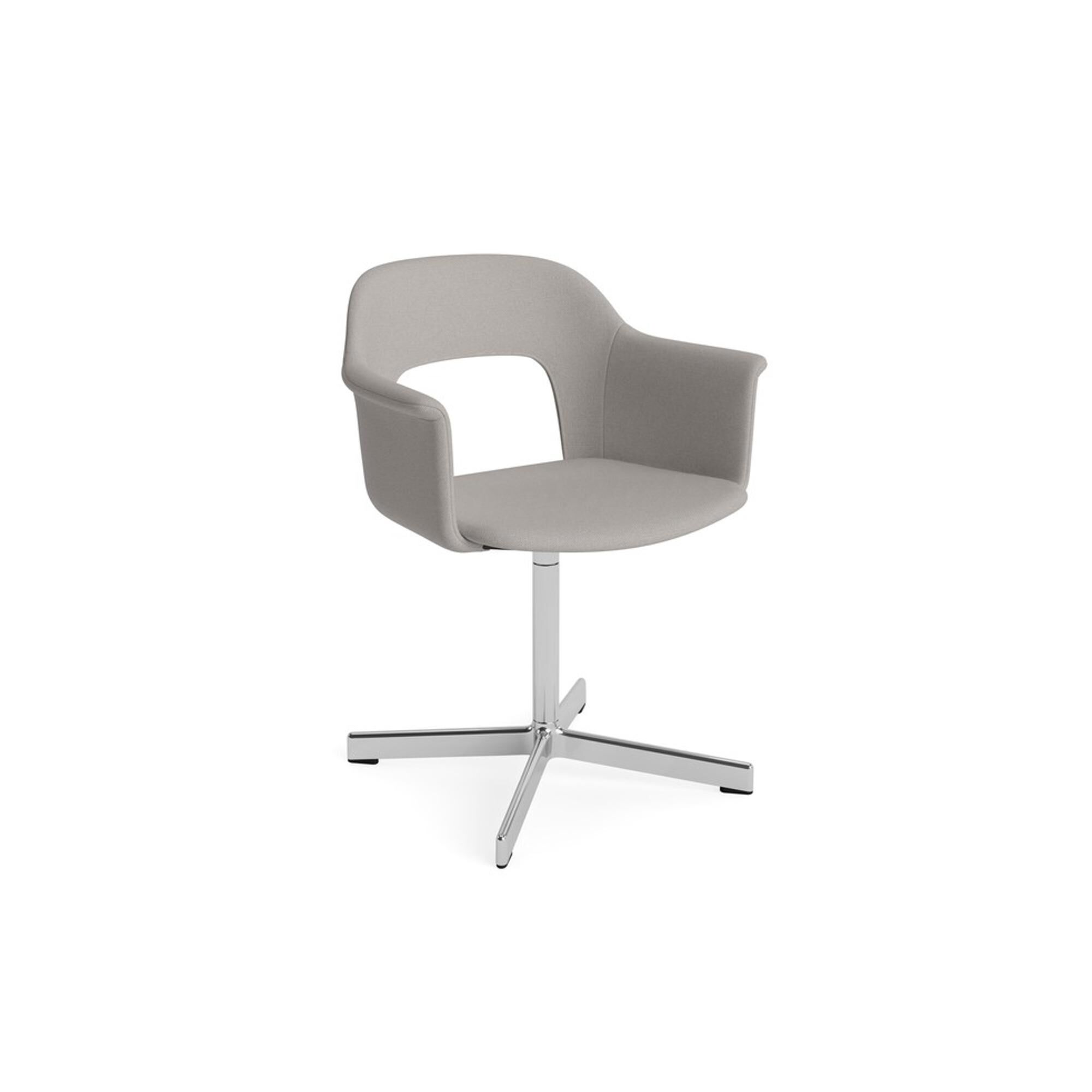 Layout 234 Spisestol med Armlener og Svingbar Autumn 971/ Aluminium