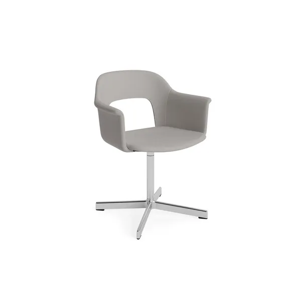 Layout 234 Dining Chair With Armrest & Swivel Autumn 971/ Aluminum