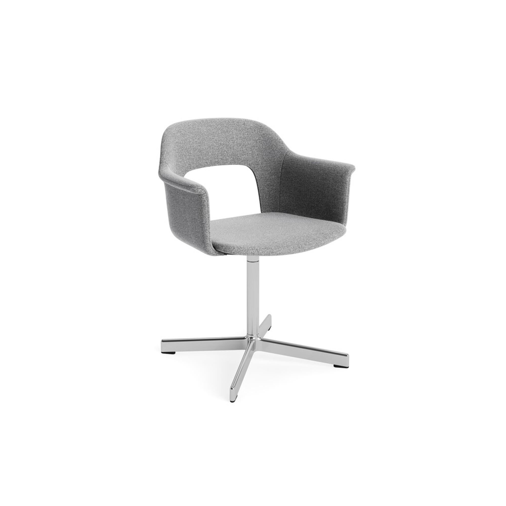 Layout 234 Spisebordsstol Med Armln & Swivel Hallingdal 130/Aluminium