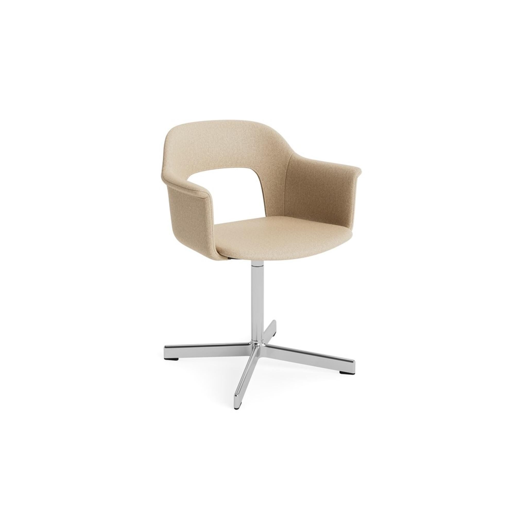 Layout 234 Spisebordsstol Med Armln & Swivel Hallingdal 220/Aluminium