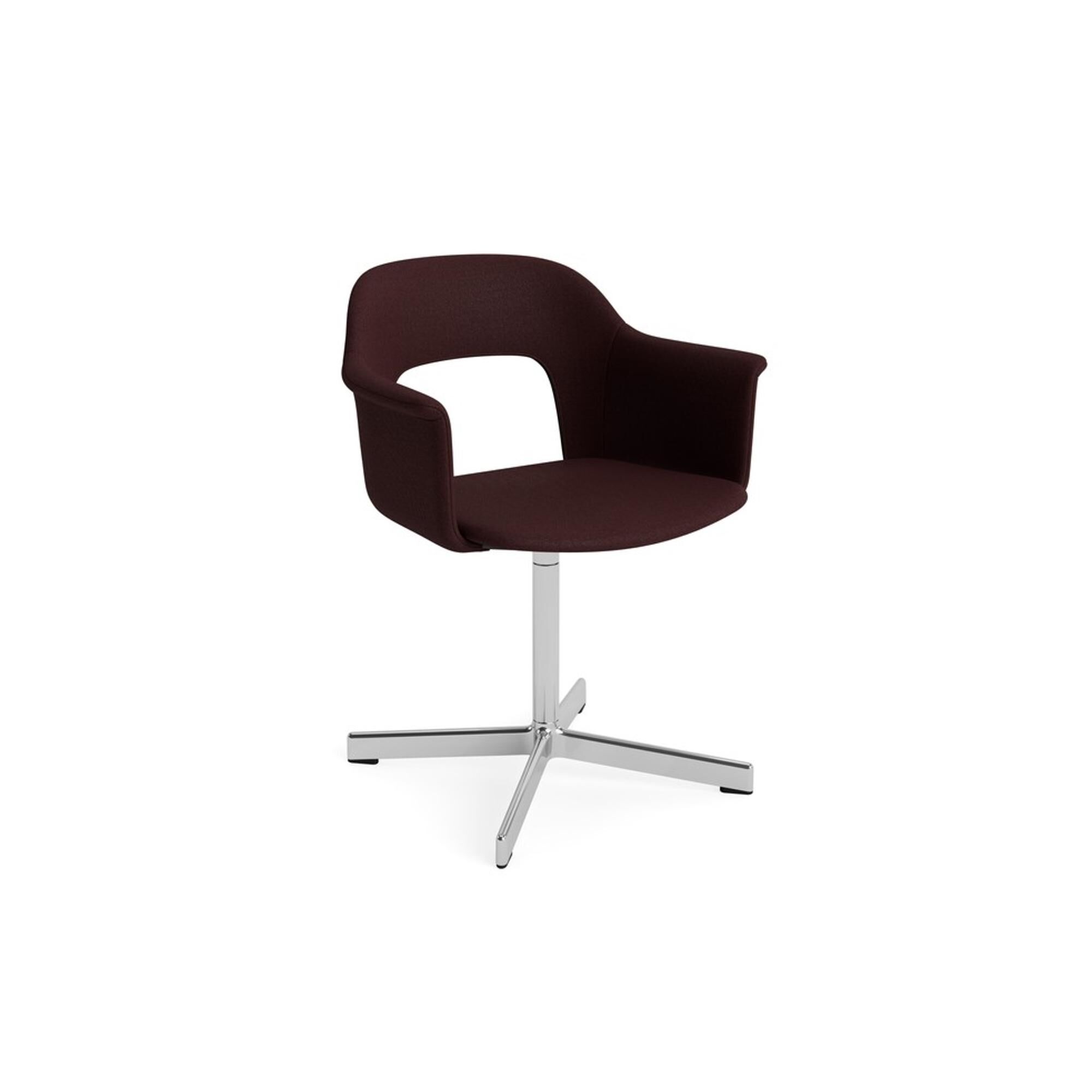 Layout 234 Spisestol med Armlener og Svingbar Vidar 693/ Aluminium