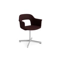Layout 234 Dining Chair With Armrest & Swivel Vidar 693/ Aluminum