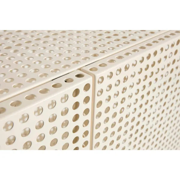 Perforated Cabinet Large Eggshell