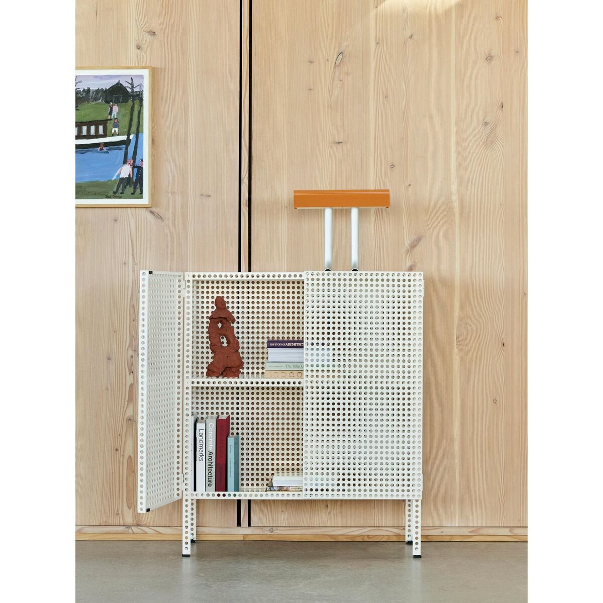 Geperforeerde Kast Medium Eggshell