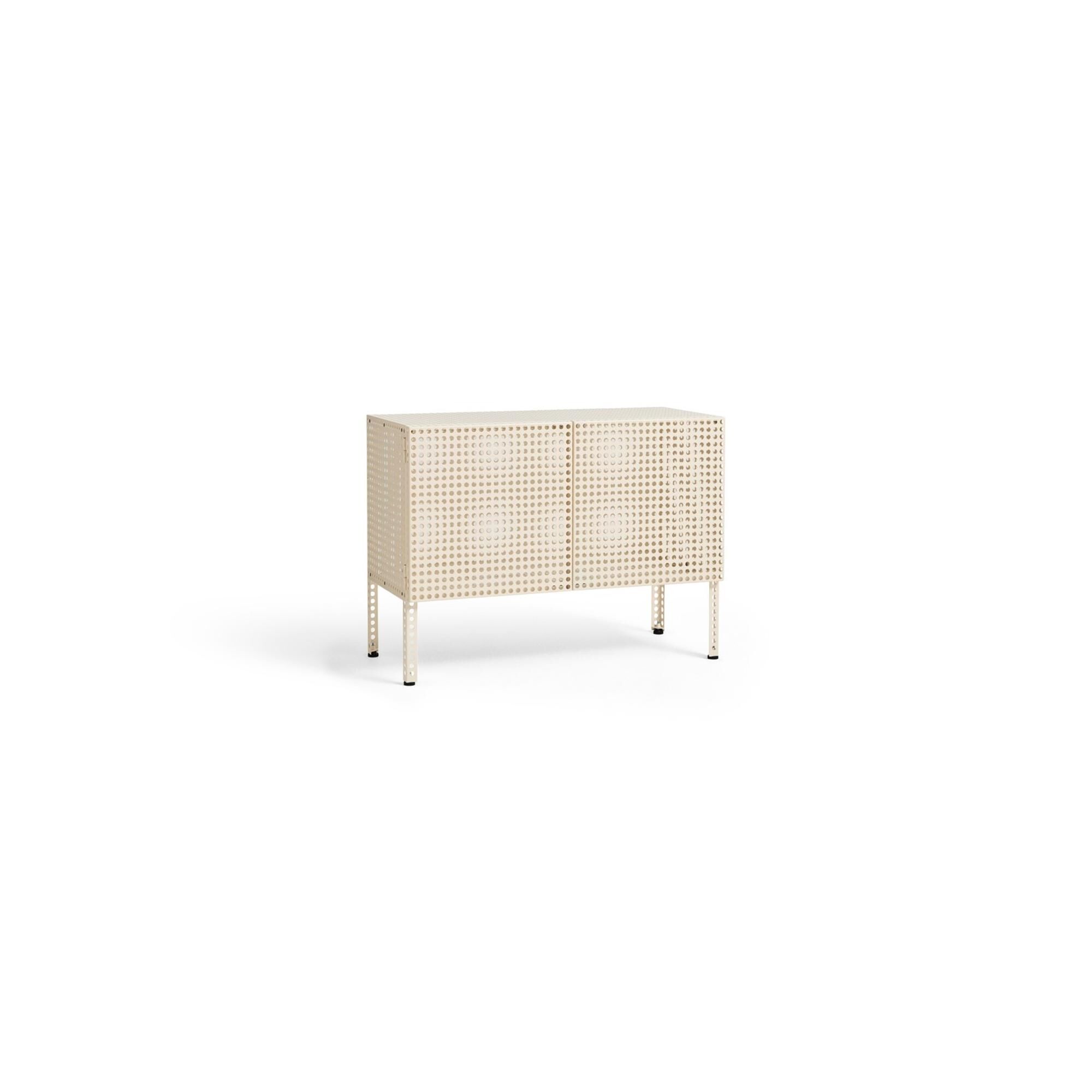 Perforated Kabinet Lille Eggshell