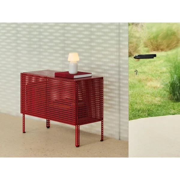 Perforated Cabinet Small Soft Jade