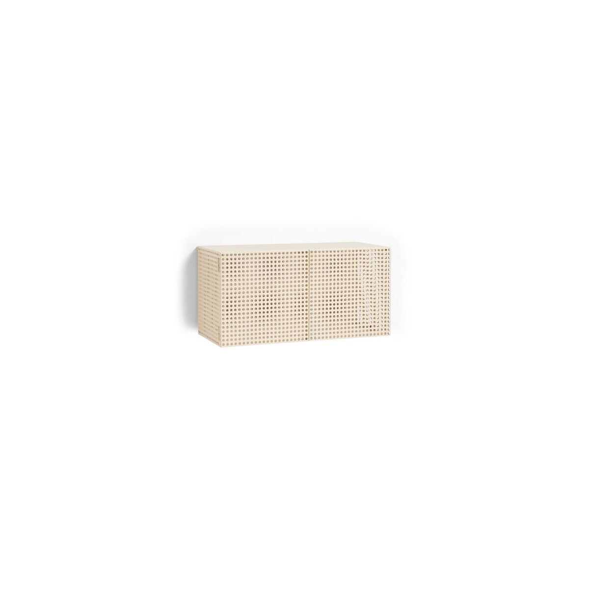 Perforierter Wandschrank, Klein , Eierschale