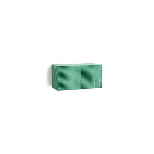 Perforated Wall Cabinet Small Soft Jade