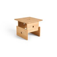 Table Basse Wood Box en Chêne Huilé