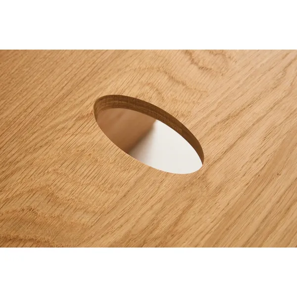 Wood Box Coffee Table Oiled Oak