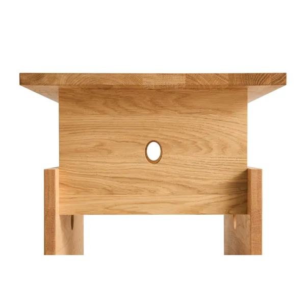 Wood Box Coffee Table Oiled Oak