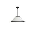 Lampa Wisząca w Kształcie Stożka Ava Ø50 Biały