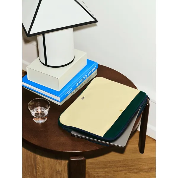 Ava Pyramid Table Lamp 45 White