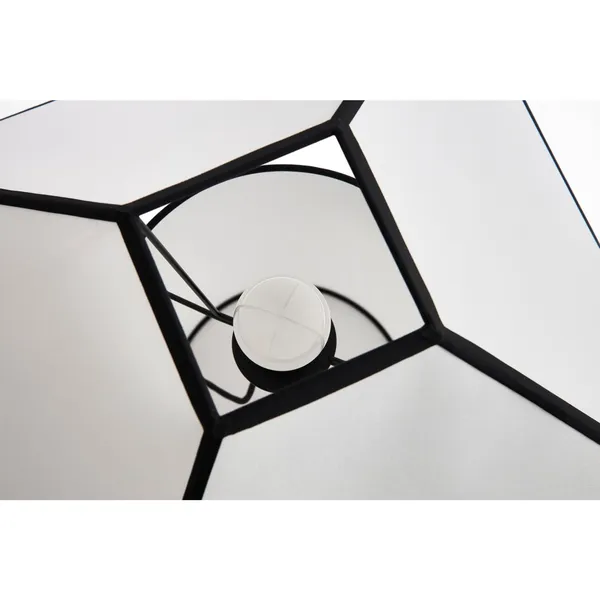 Ava Pyramid Table Lamp 45 White