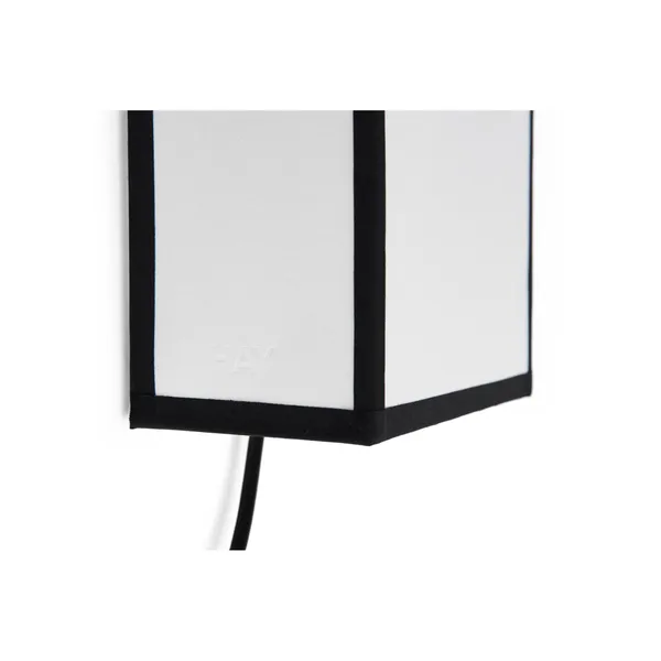 Ava Square Wall Lamp White