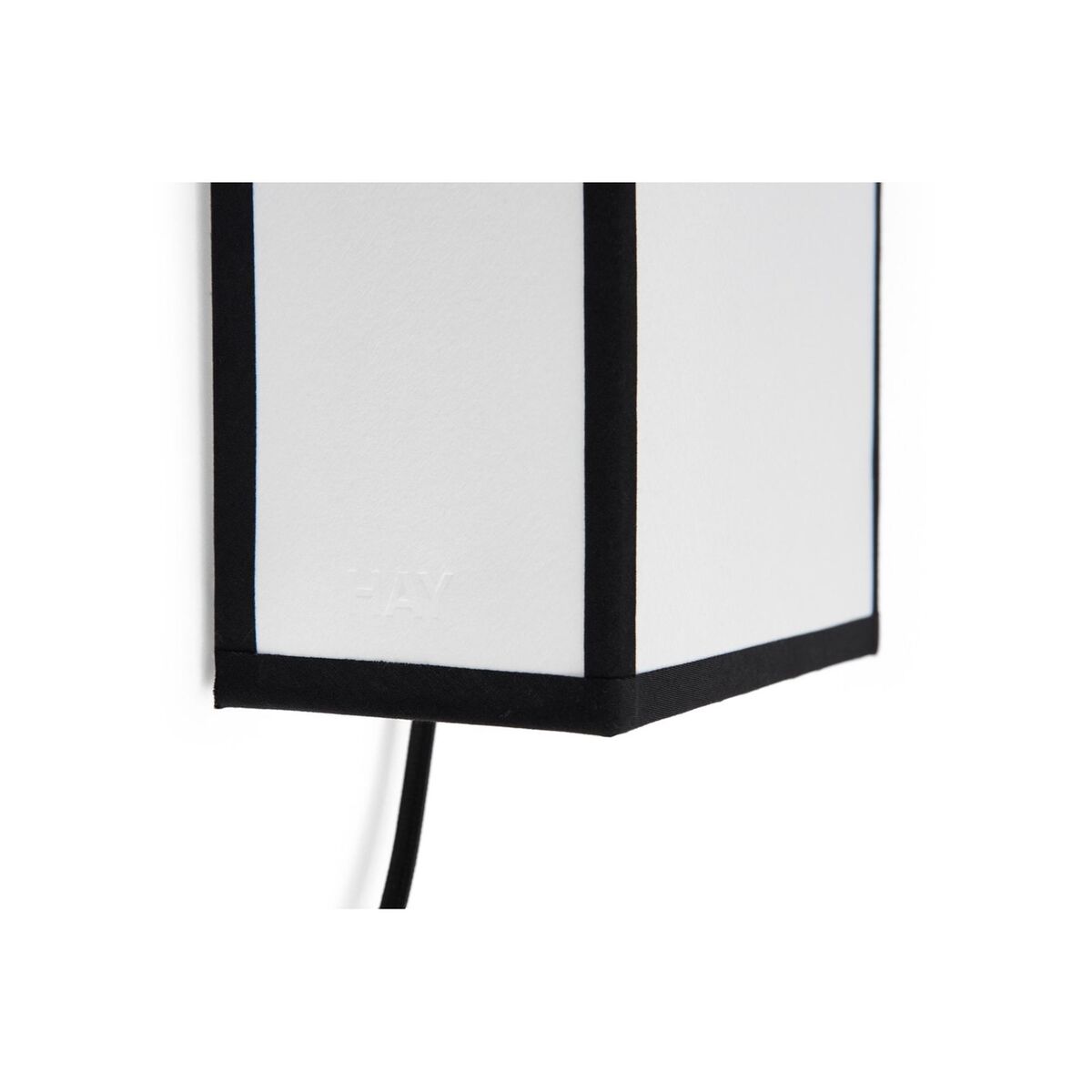 Ava Square Wandlampe Weiß