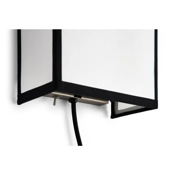 Ava Square Wall Lamp White