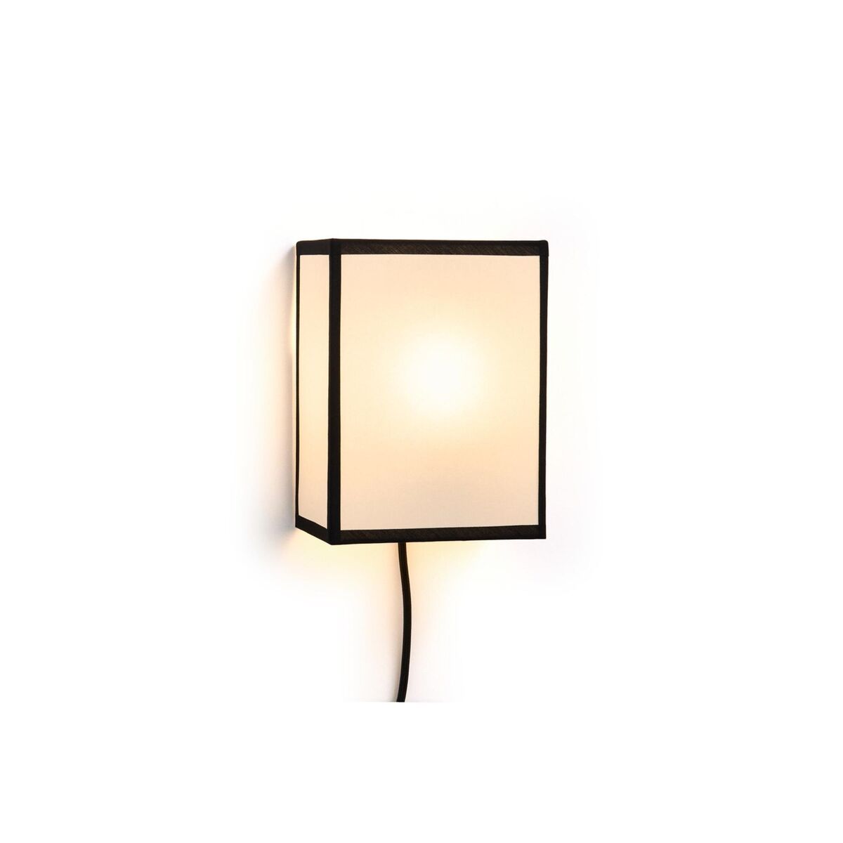 Ava Square Wandlampe Weiß