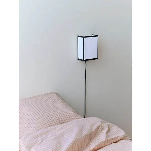 Ava Square Wall Lamp White