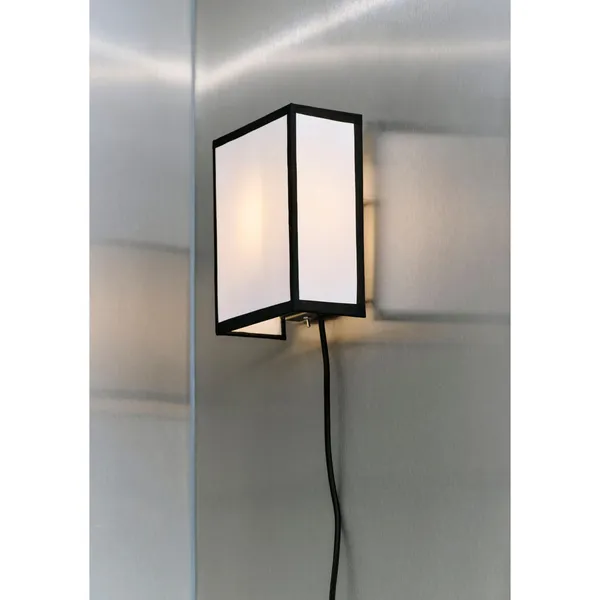 Ava Square Wall Lamp White