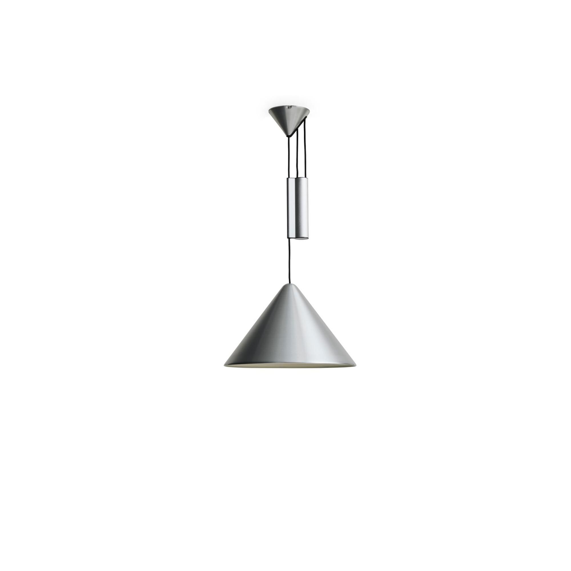Kompass Taklampa Justerbar &Oslash;43 Borstat Aluminium