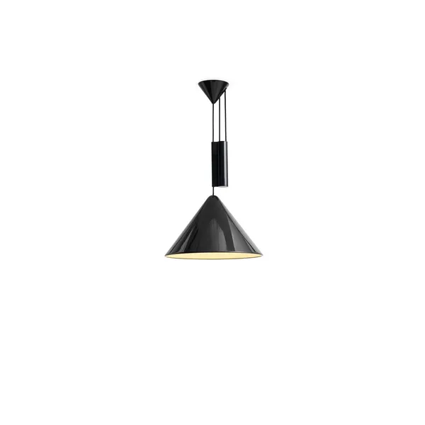 Compass Pendant Adjustable Ø43 Soft Black