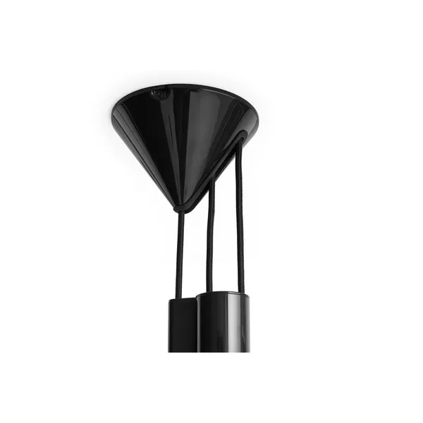 Compass Pendant Adjustable Ø43 Soft Black