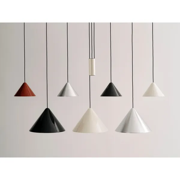 Compass Pendant Adjustable Ø43 Soft Black
